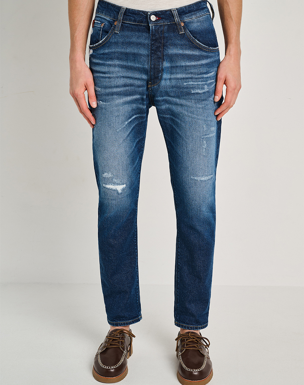 Staff Bob Man Pant Ανδρας Ρουχα Παντελονια Jeans Denimblue Βαμβακι 5 833.038.S2.055 .00