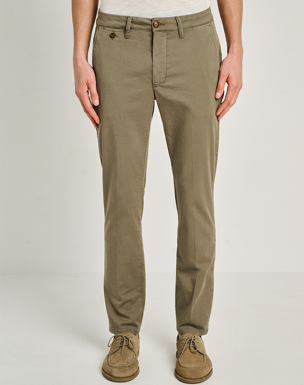 Staff Culton Man Pant Co Ea Ανδρας Ρουχα Παντελονια Chinos Khaki Βαμβακιμε Ελασταν 5 898.080.9.055 Ν0215