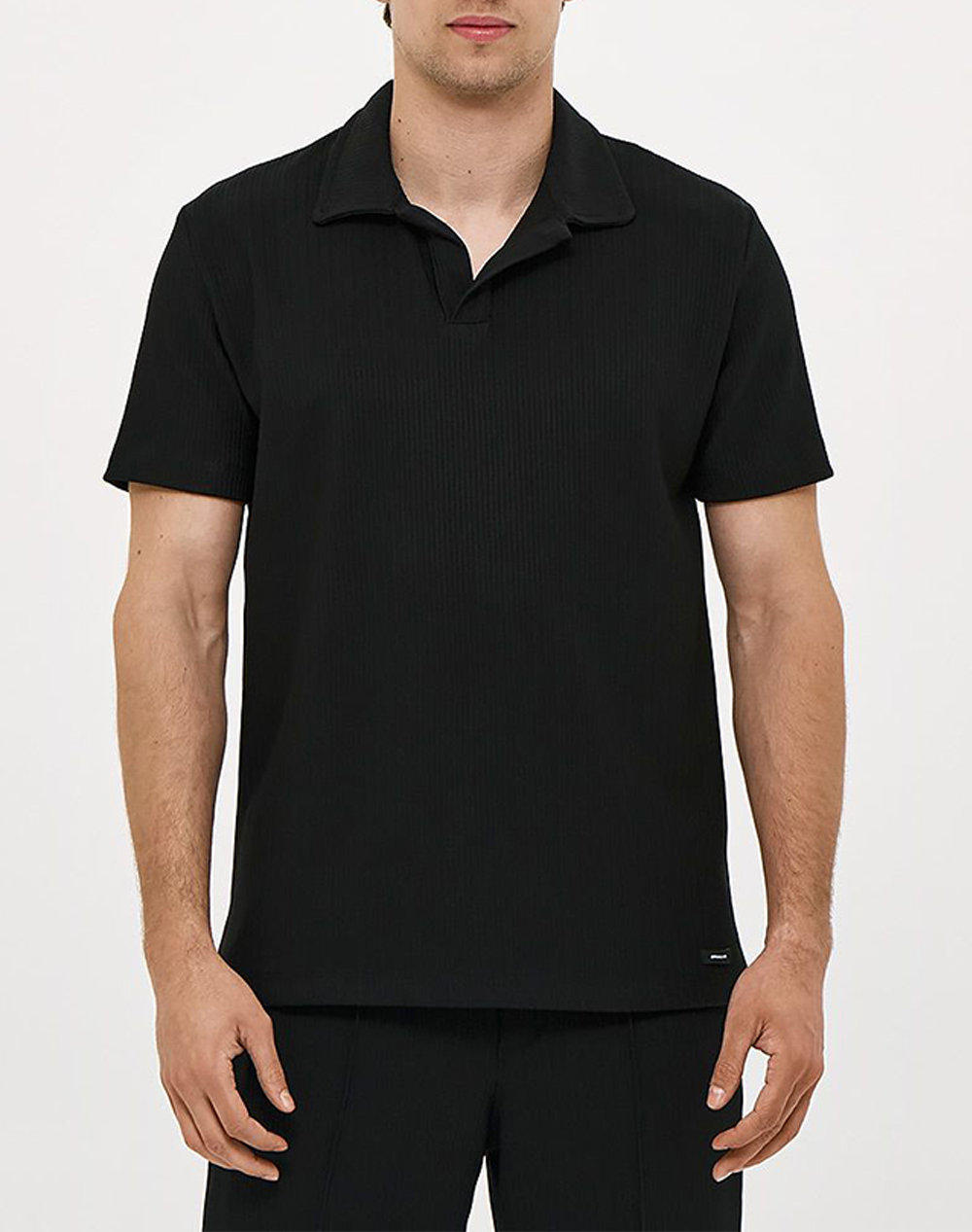 Brokers Ανδρικο Polo Ανδρας Ρουχα Μπλουζες Polo Black Υφασμα 26017817531 80