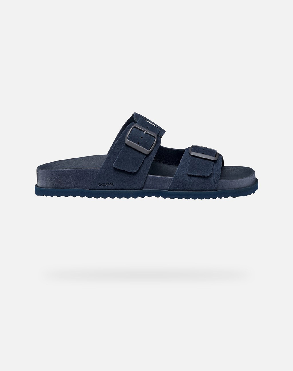 Geox U Parnaiba Ανδρας Παπουτσια Πεδιλα Navyblue Σουετ U651Ka00022C4002 C4002