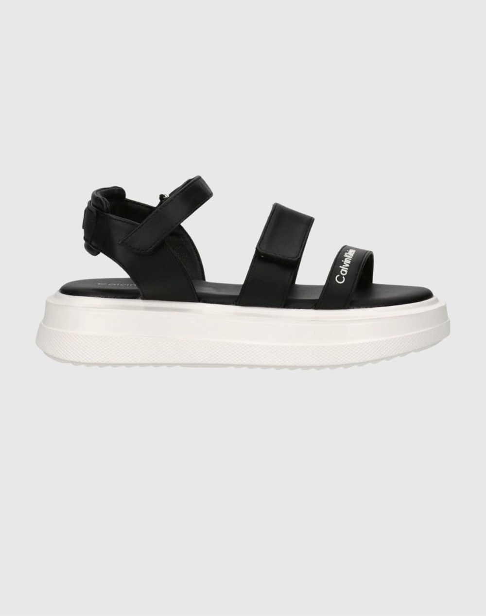 Calvin Klein Jeans Velcro Sandal Παιδι Κοριτσι Παπουτσια Flat Jetblack Απομιμηση Δερματος V3A2 83250 0326 35 40 999 Για Κορίτσι