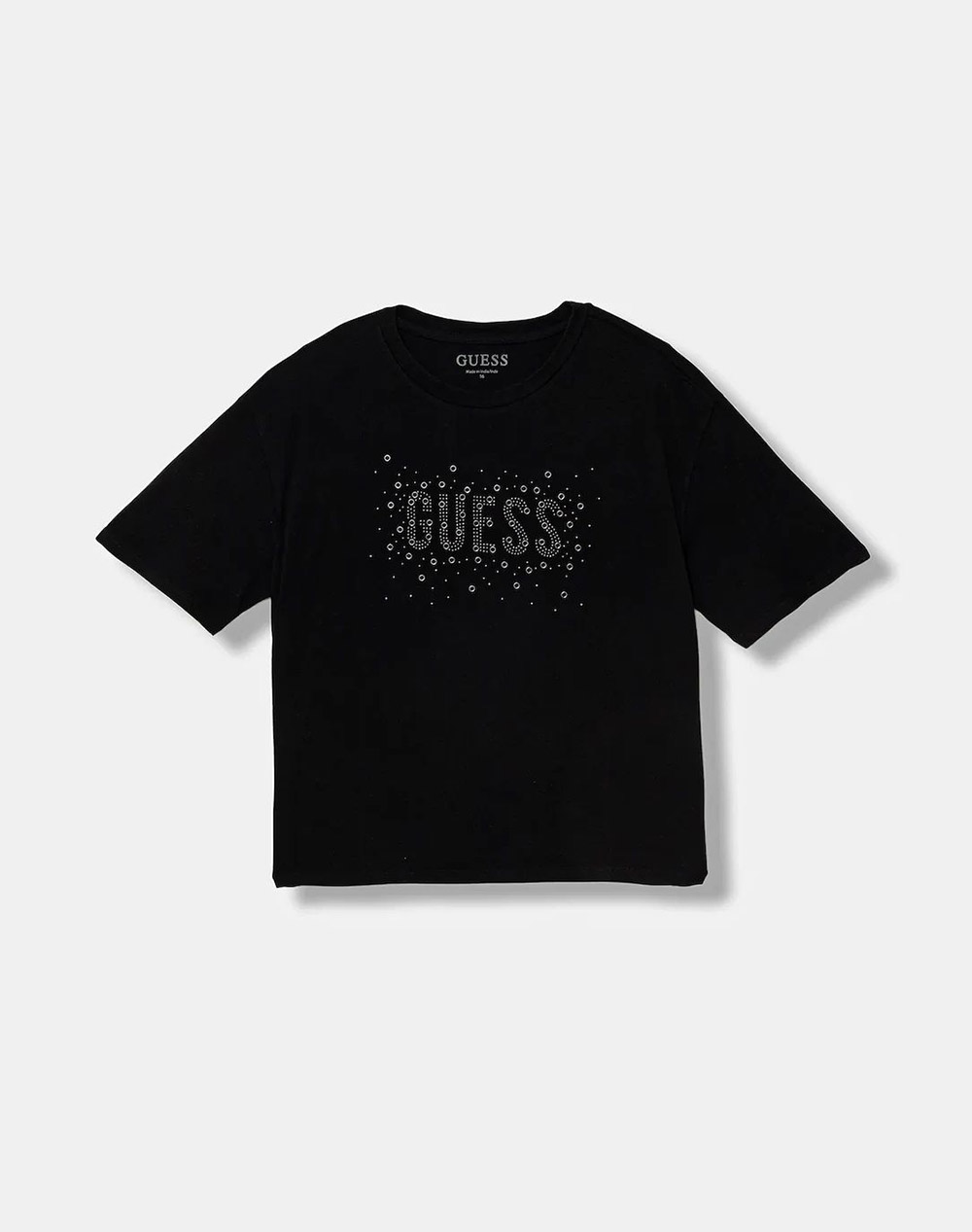 Guess Midi Ss T Shirt Μπλουζα Παιδικο Girl Παιδι Κοριτσι Ρουχα Μπλουζες Black Βαμβακι,Με Ελασταν J6ri09k6yw4 Jblk - Koolfly