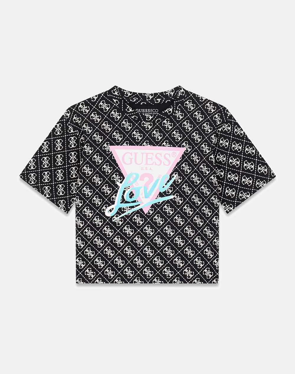 Guess Kids Midi Ss T Shirt Μπλουζα Παιδικο Girl Παιδι Κοριτσι Ρουχα Μπλουζες Black Βαμβακι,Με Ελασταν J6ri08k6yw4 P9np - Koolfly