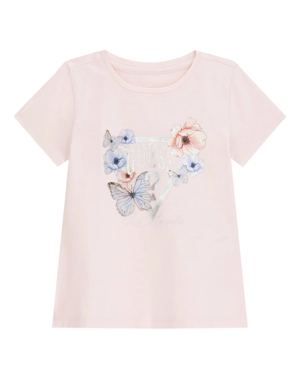 Guess Ss T Shirt Μπλουζα Παιδικο Girl Παιδι Κοριτσι Ρουχα Μπλουζες Lightpink Βαμβακιμε Ελασταν K6Ri21K6Yw4 G62O Για Κορίτσι