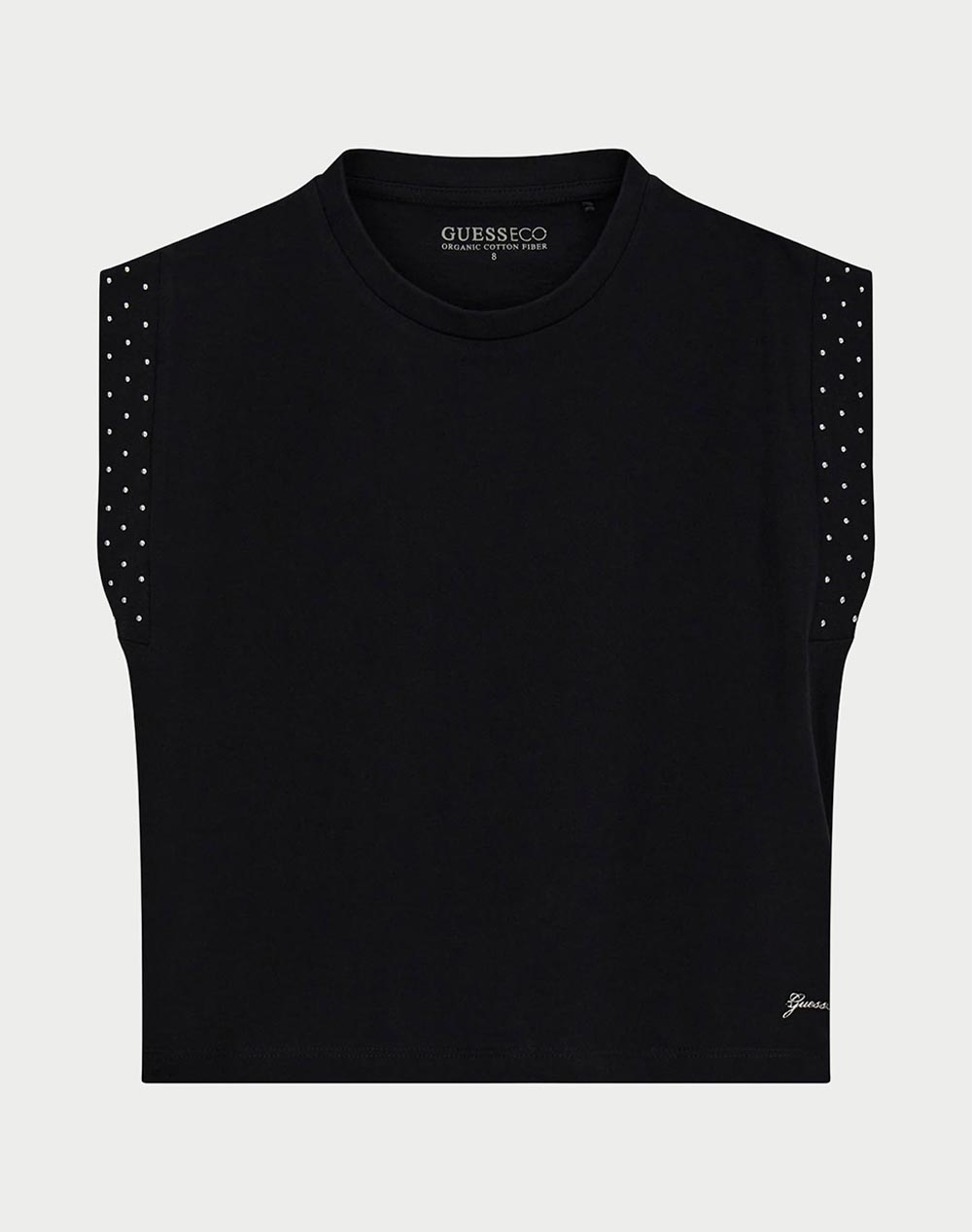 Guess Kids Sl T Shirt Μπλουζα Παιδικο Girl Παιδι Κοριτσι Ρουχα Μπλουζες Black Βαμβακι J6Ri07K8Hm4 Jblk Για Κορίτσι