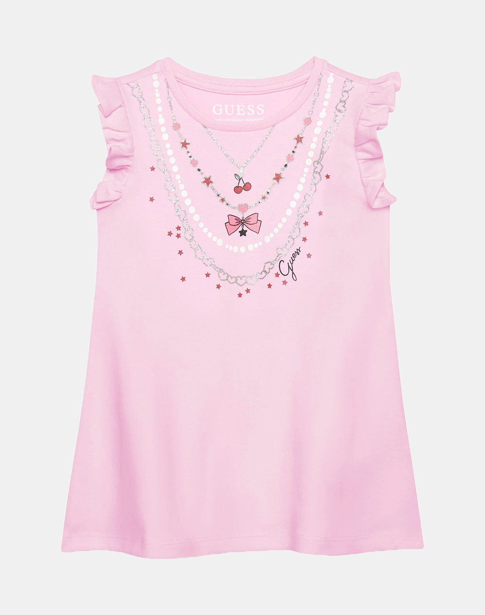 Guess Kids Interlock Ss Dress Φορεμα Παιδικο Girl Παιδι Κοριτσι Ρουχα Φορεματα Lightpink Βαμβακι K6Rk02Ka6W4 A61T Για Κορίτσι