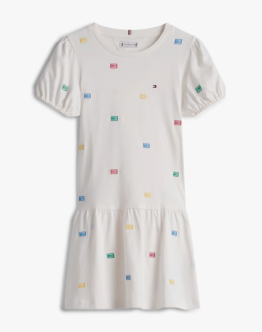 Tommy Hilfiger Lg Light Knit Dress Ss Παιδι Κοριτσι Ρουχα Φορεματα Offwhite Βαμβακι Kg0Kg09169 2Y 7Y Ybh Για Κορίτσι