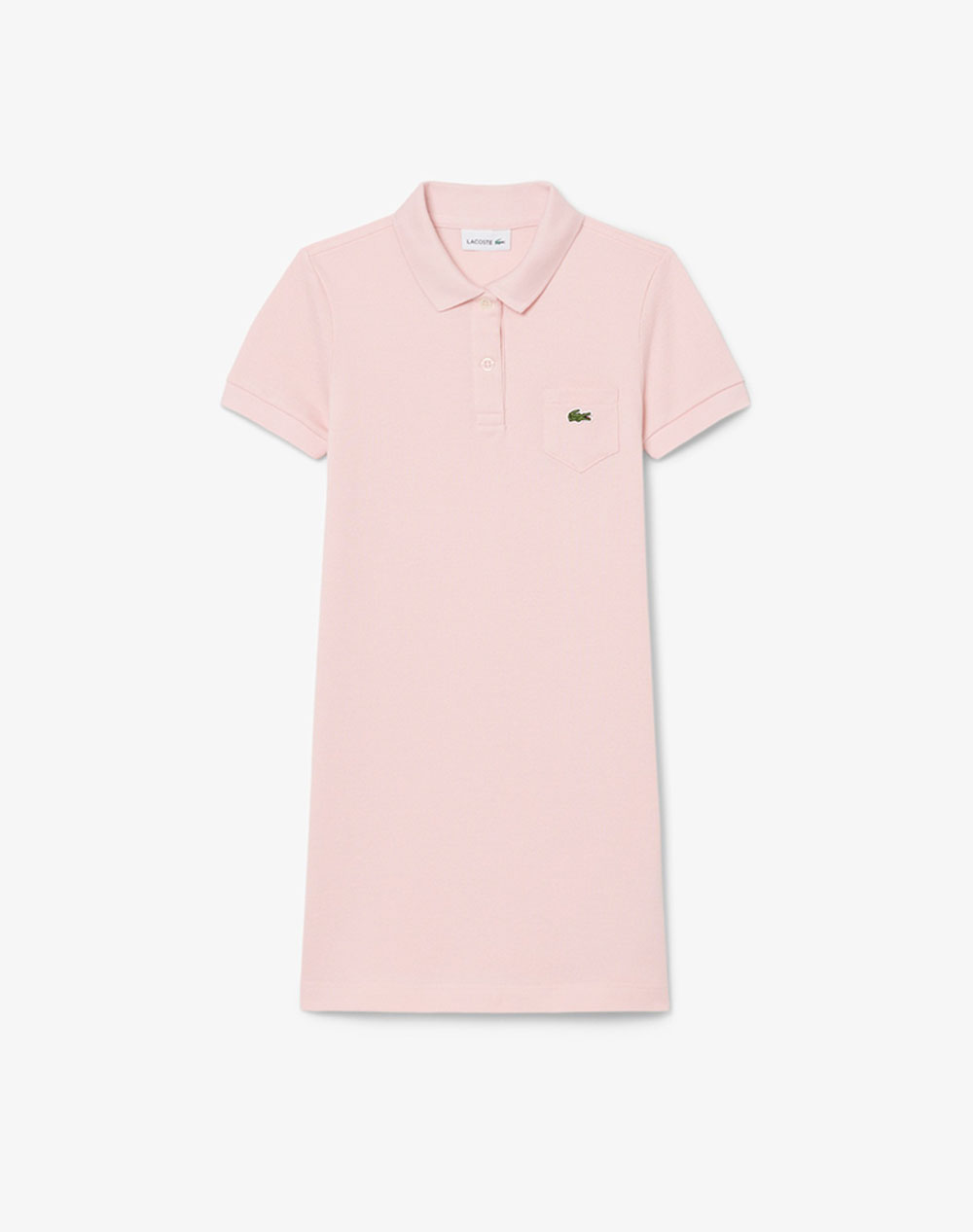 Lacoste Φορεμα Παιδι Κοριτσι Ρουχα Φορεματα Lightpink Βαμβακι 3Ej1277 Ady Για Κορίτσι