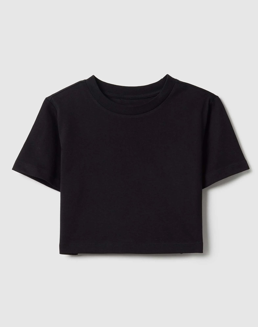 Ovs Tsh Crop Bio Mod.Y Παιδι Κοριτσι Ρουχα Μπλουζες Black Βαμβακι 2560028 Black Beauty Για Κορίτσι
