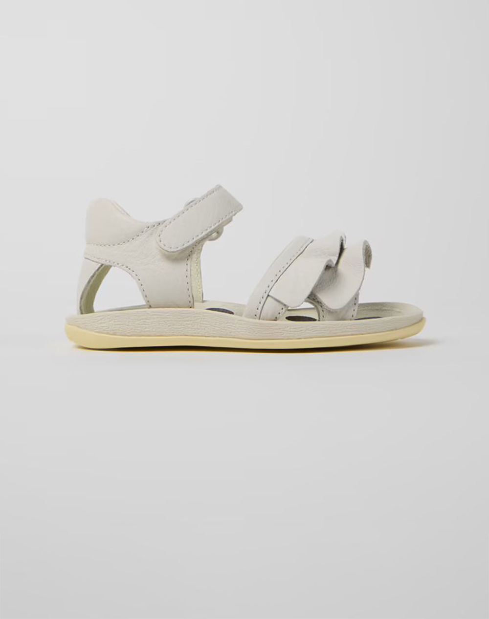 Camper Sella Houston/Bicho Ry Houston Flora Παιδι Κοριτσι Παπουτσια Flat White Δερμα K800678 001 001 Για Κορίτσι