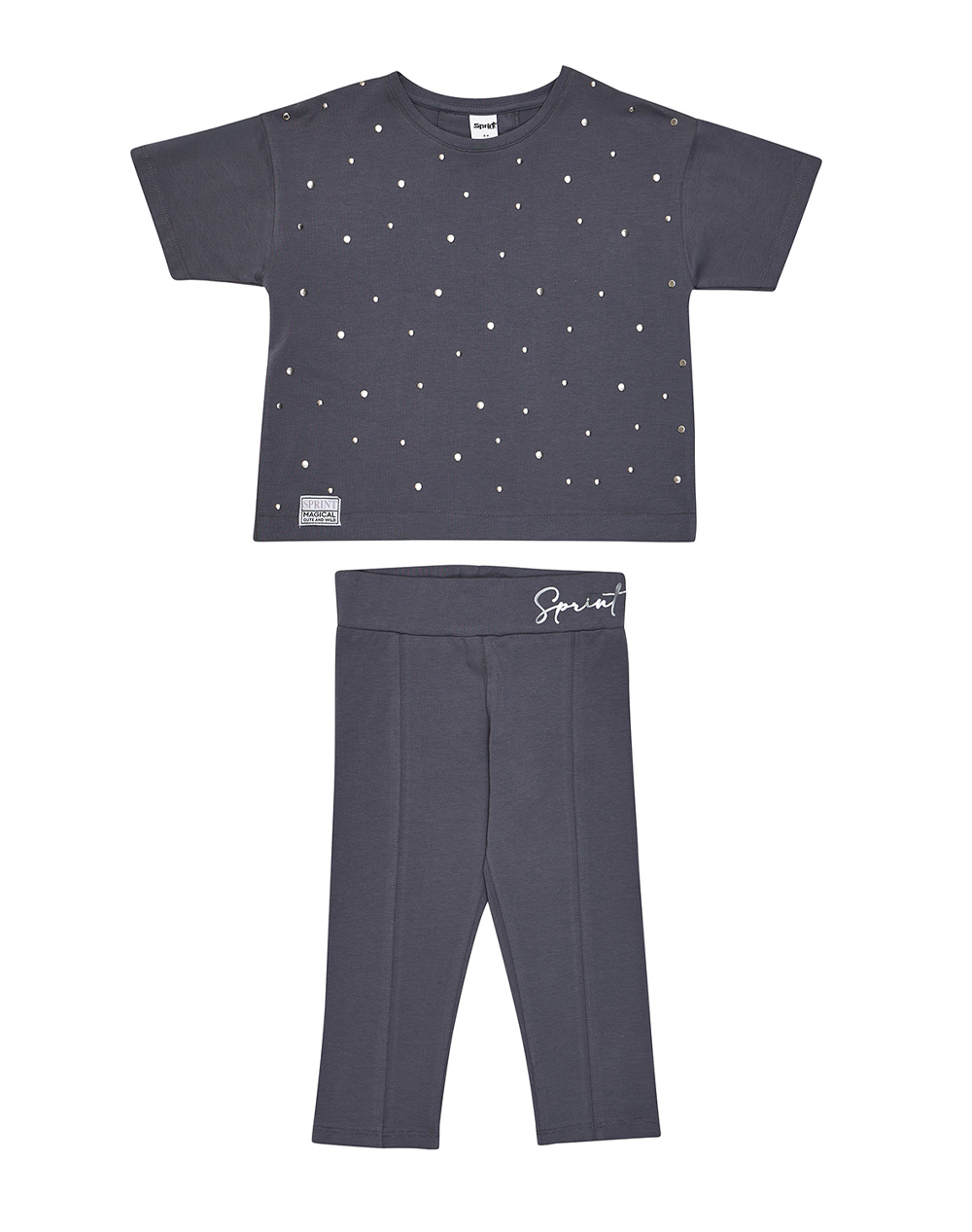 Sprint Set Junior Girl Παιδι Αγορι Αθλητικα Καλτσες Darkgray Βαμβακιυφασμα 261 4025 329 Γιά Αγόρι