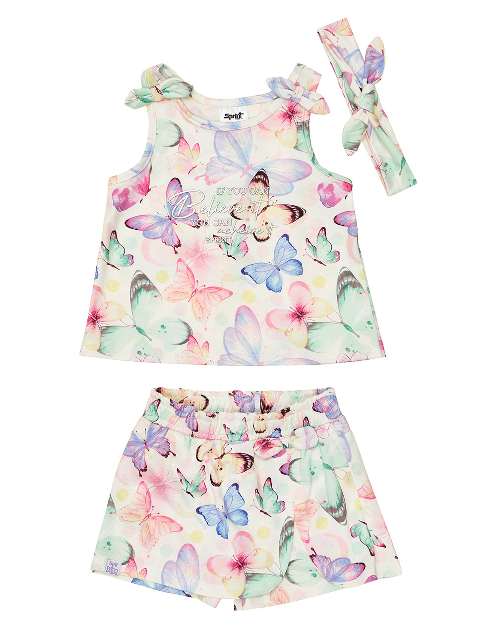 Sprint Set Baby Girl Παιδι Κοριτσι Ρουχα Σετ Multi Βαμβακιμε Ελασταν 261 2035 133 Για Κορίτσι