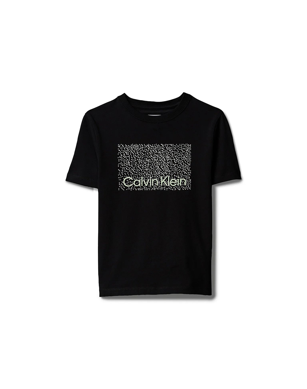 Calvin Klein Jeans Perforation Ss T Shirt Παιδι Αγορι Ρουχα Μπλουζες Black Βαμβακι Lvcksja04B 8Y 16Y Beh Γιά Αγόρι