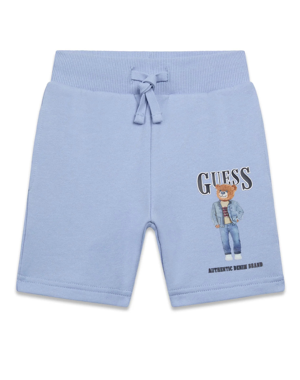 Guess French Terry Regular Shorts Σορτς Παιδικο Boy Παιδι Αγορι Ρουχα Σορτς | Βερμουδες Lightblue Βαμβακι N6Rd02Kad74 G76S Γιά Αγόρι