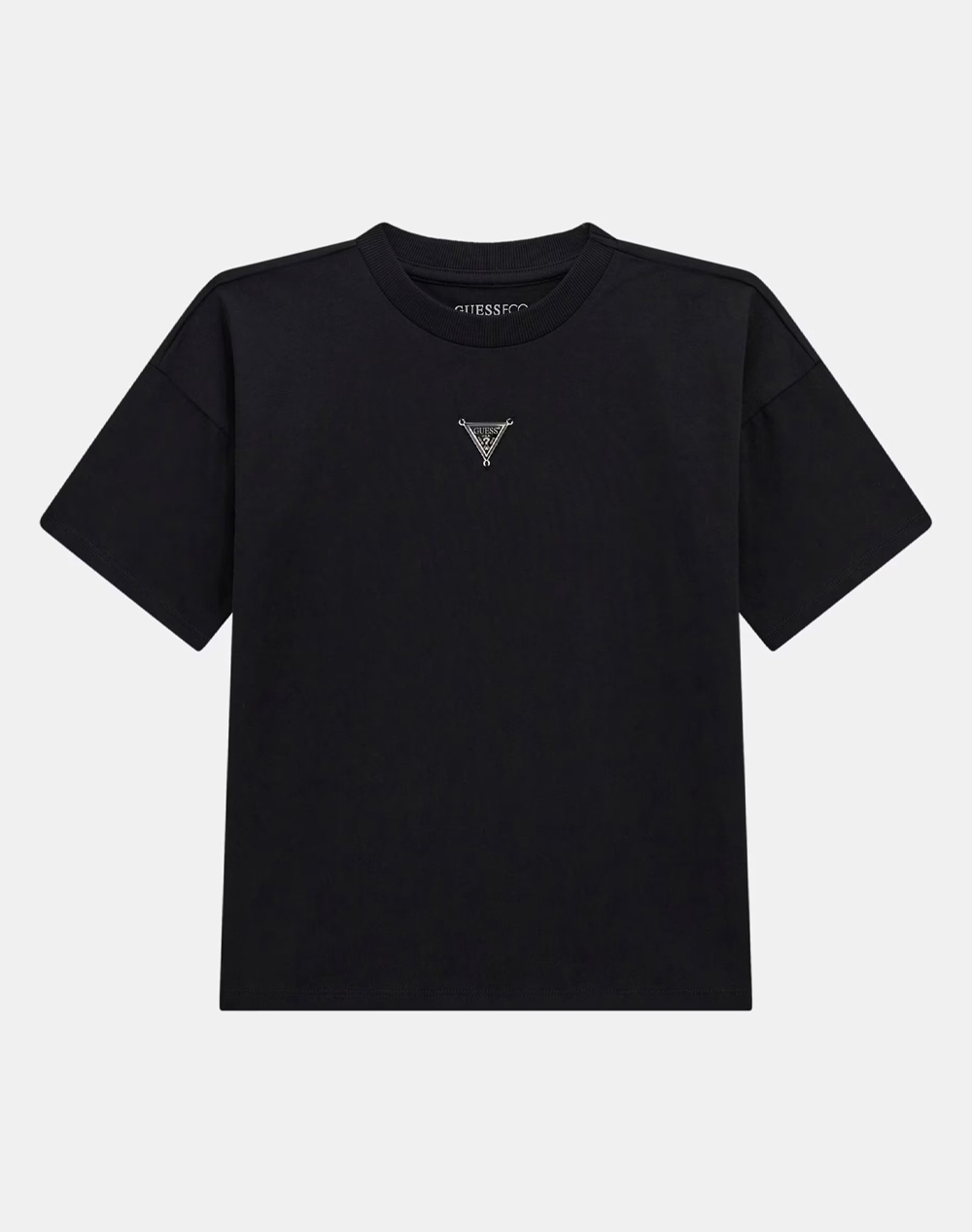 Guess Heavy Jersey Ss T Shirt Μπλουζα Παιδικο Boy Παιδι Αγορι Ρουχα Μπλουζες Jetblack Βαμβακι L5Bi16Kcnq4 Jblk Γιά Αγόρι