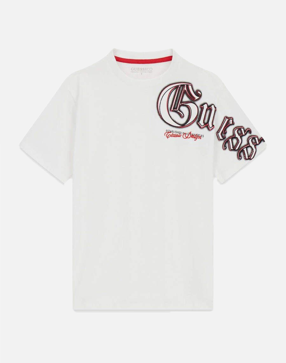 Guess Oversize Ss T Shirt Μπλουζα Παιδικο Boy Παιδι Αγορι Ρουχα Μπλουζες White Βαμβακι L6Ri12K8Hm4 G011 Γιά Αγόρι
