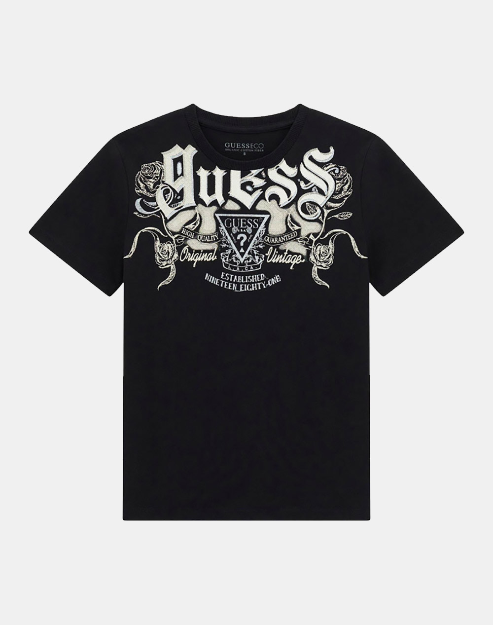 Guess Ss T Shirt Μπλουζα Παιδικο Boy Παιδι Αγορι Ρουχα Μπλουζες Black Βαμβακι L6Ri21K8Hm4 Jblk Γιά Αγόρι