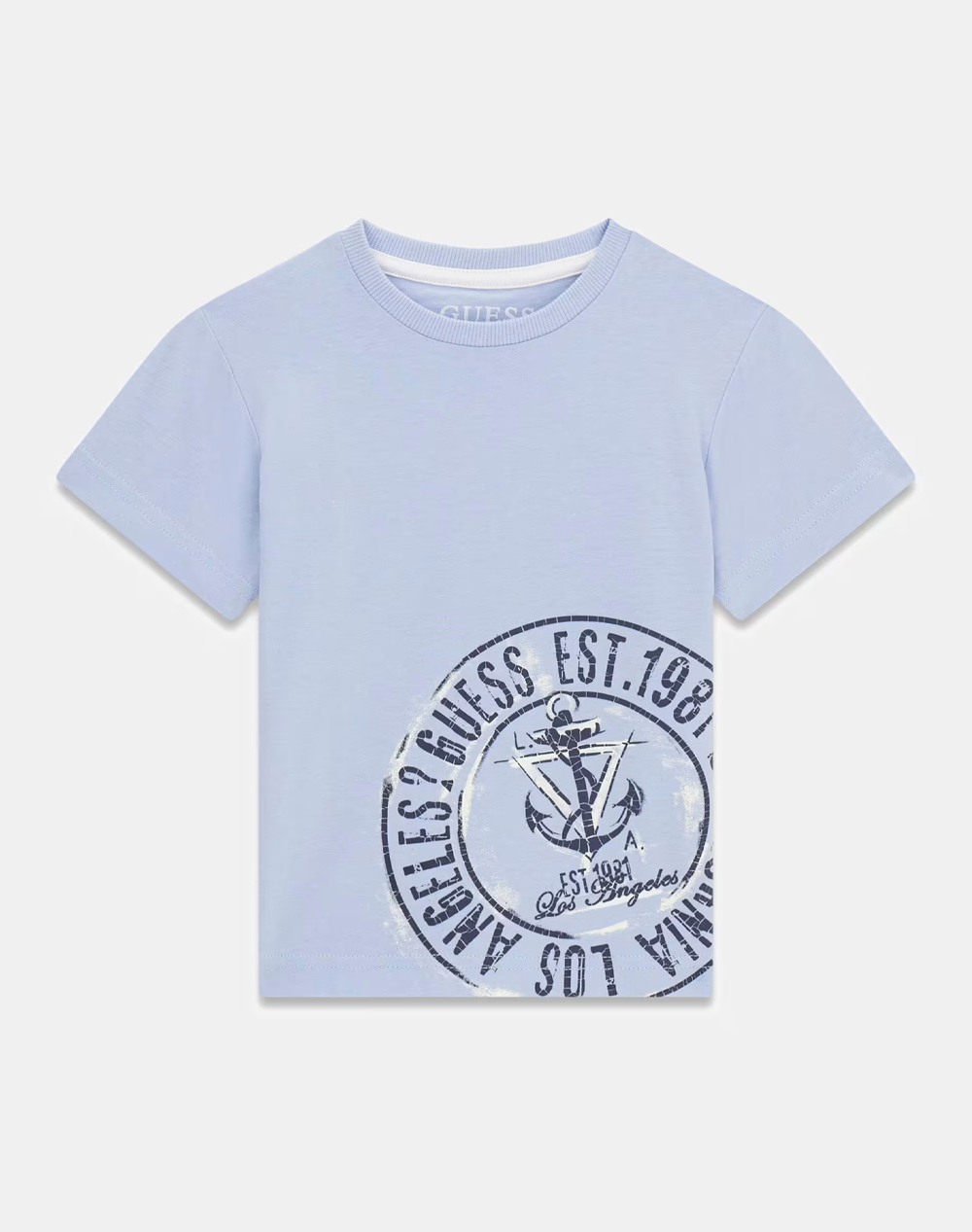 Guess Ss T Shirt Μπλουζα Παιδικο Boy Παιδι Αγορι Ρουχα Μπλουζες Lightblue Βαμβακι N6Ri10K8Hm4 G76S Γιά Αγόρι