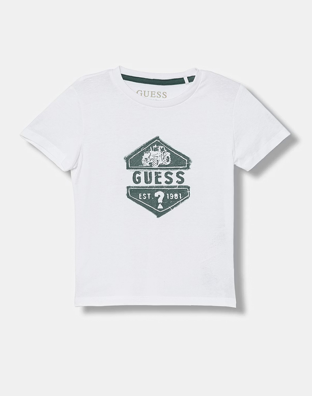 Guess Ss T Shirt Μπλουζα Παιδικο Boy Παιδι Αγορι Ρουχα Μπλουζες White Βαμβακι N6Ri18K8Hm4 G011 Γιά Αγόρι