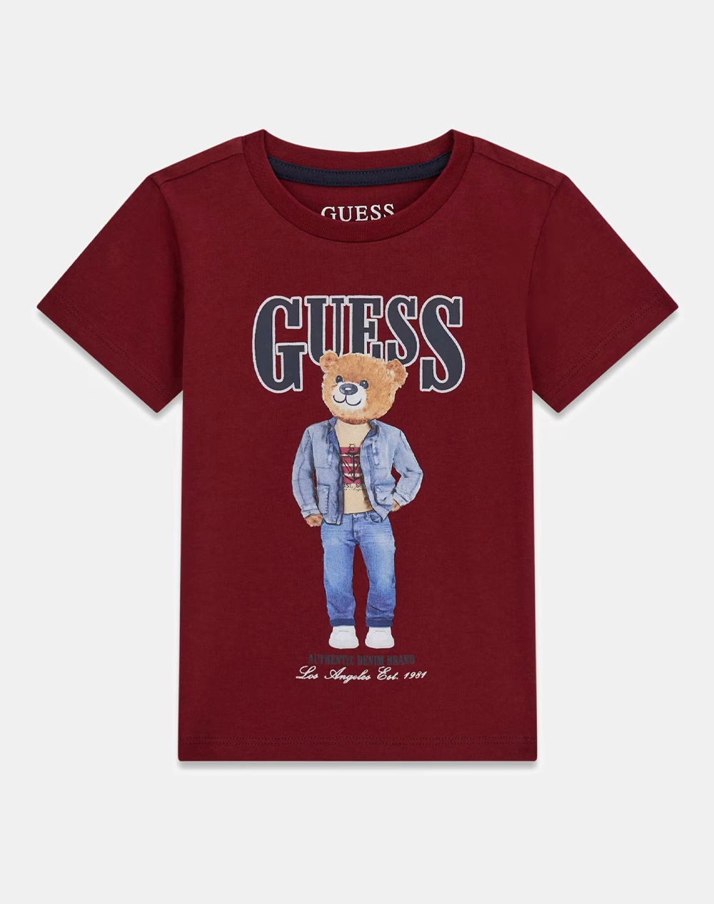 Guess Ss T Shirt Μπλουζα Παιδικο Boy Παιδι Αγορι Ρουχα Μπλουζες Redwine Βαμβακι N6Ri05K8Hm4 G577 Γιά Αγόρι
