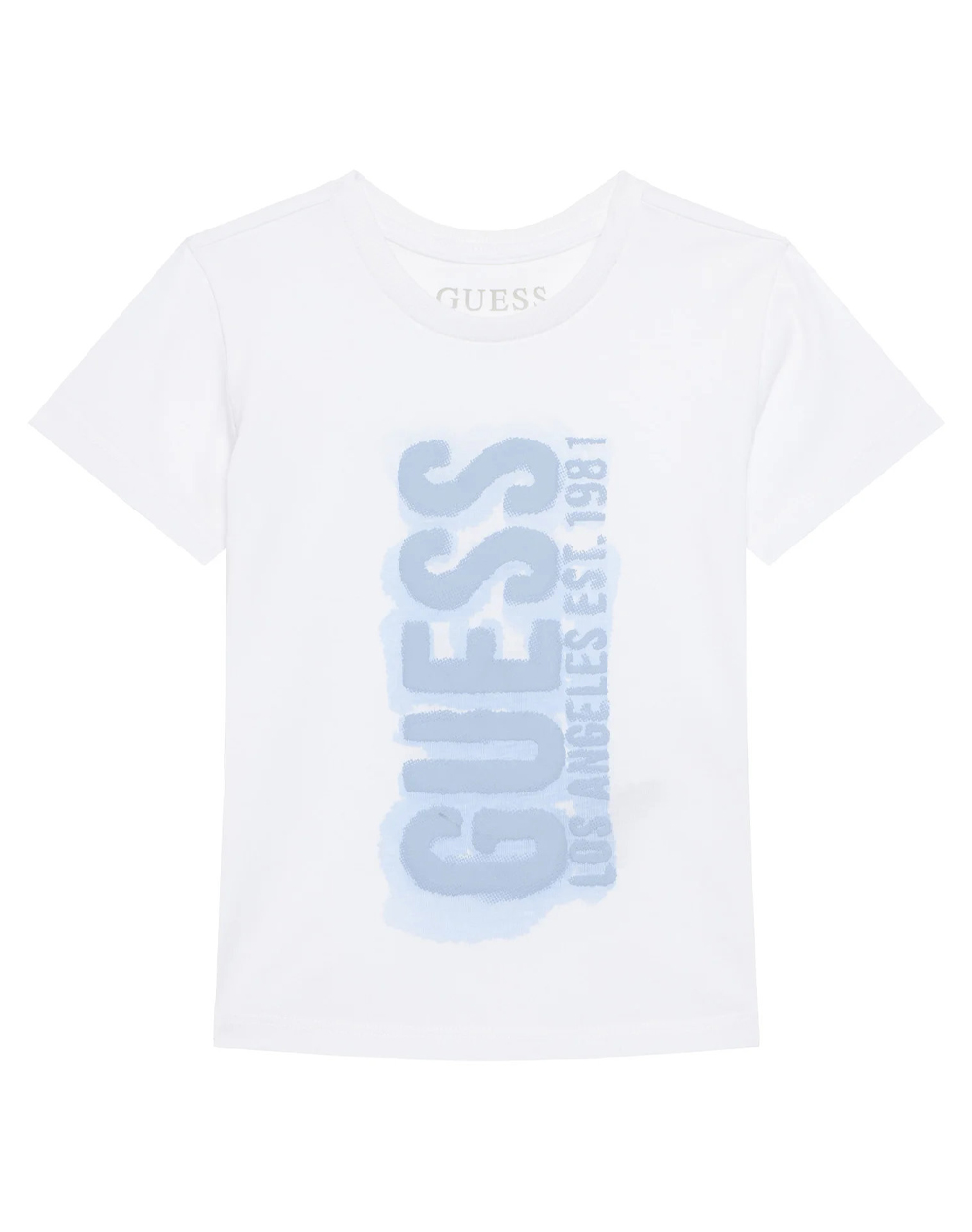 Guess Ss T Shirt Μπλουζα Παιδικο Boy Παιδι Αγορι Ρουχα Μπλουζες White Βαμβακι N6Ri11K8Hm4 G011 Γιά Αγόρι