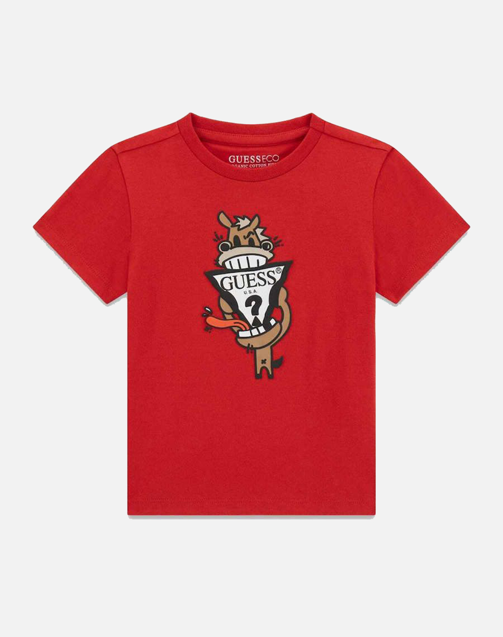 Guess Kids Ss T Shirt Μπλουζα Παιδικο Boy Παιδι Αγορι Ρουχα Μπλουζες Firered Βαμβακι N6Ri03K8Hm4 G5D7 Γιά Αγόρι