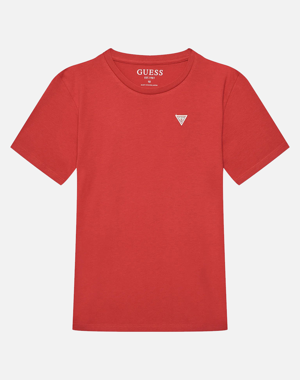 Guess Kids Ss T Shirt_Core Μπλουζα Παιδικο Boy Παιδι Αγορι Ρουχα Μπλουζες Red Βαμβακι L5Yi38K5M20 Rht Γιά Αγόρι