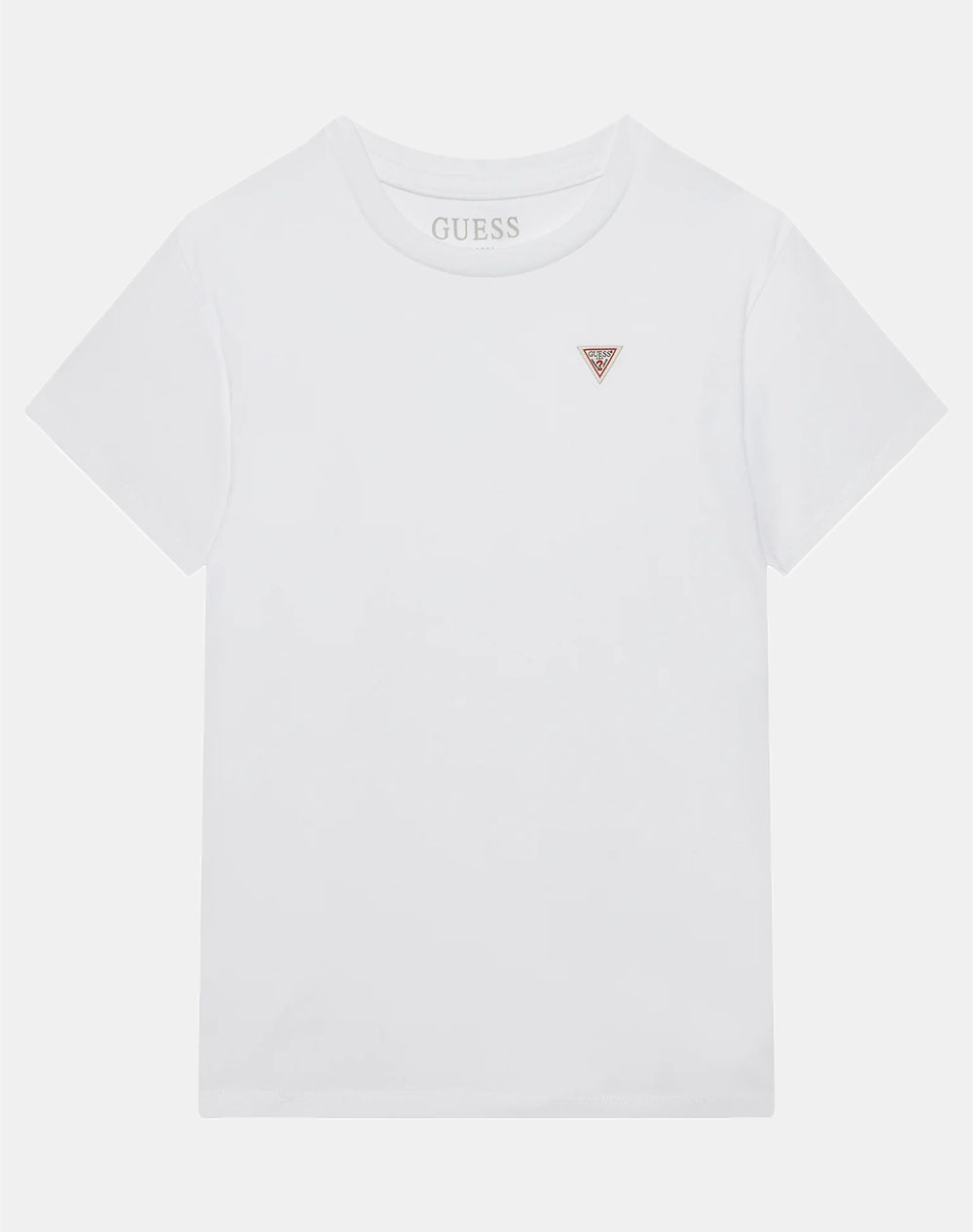 Guess Kids Ss T Shirt_Core Μπλουζα Παιδικο Boy Παιδι Αγορι Ρουχα Μπλουζες White Βαμβακι L5Yi38K5M20 G011 Γιά Αγόρι