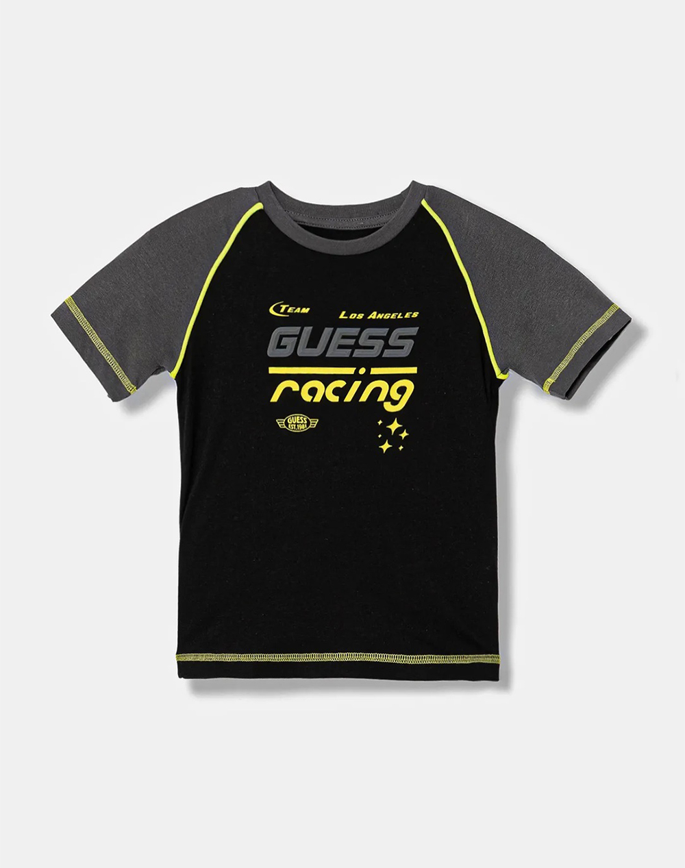 Guess Kids Ss T Shirt Μπλουζα Παιδικο Boy Παιδι Αγορι Ρουχα Μπλουζες Black Βαμβακι N6Ri08K8Hm4 Jblk Γιά Αγόρι