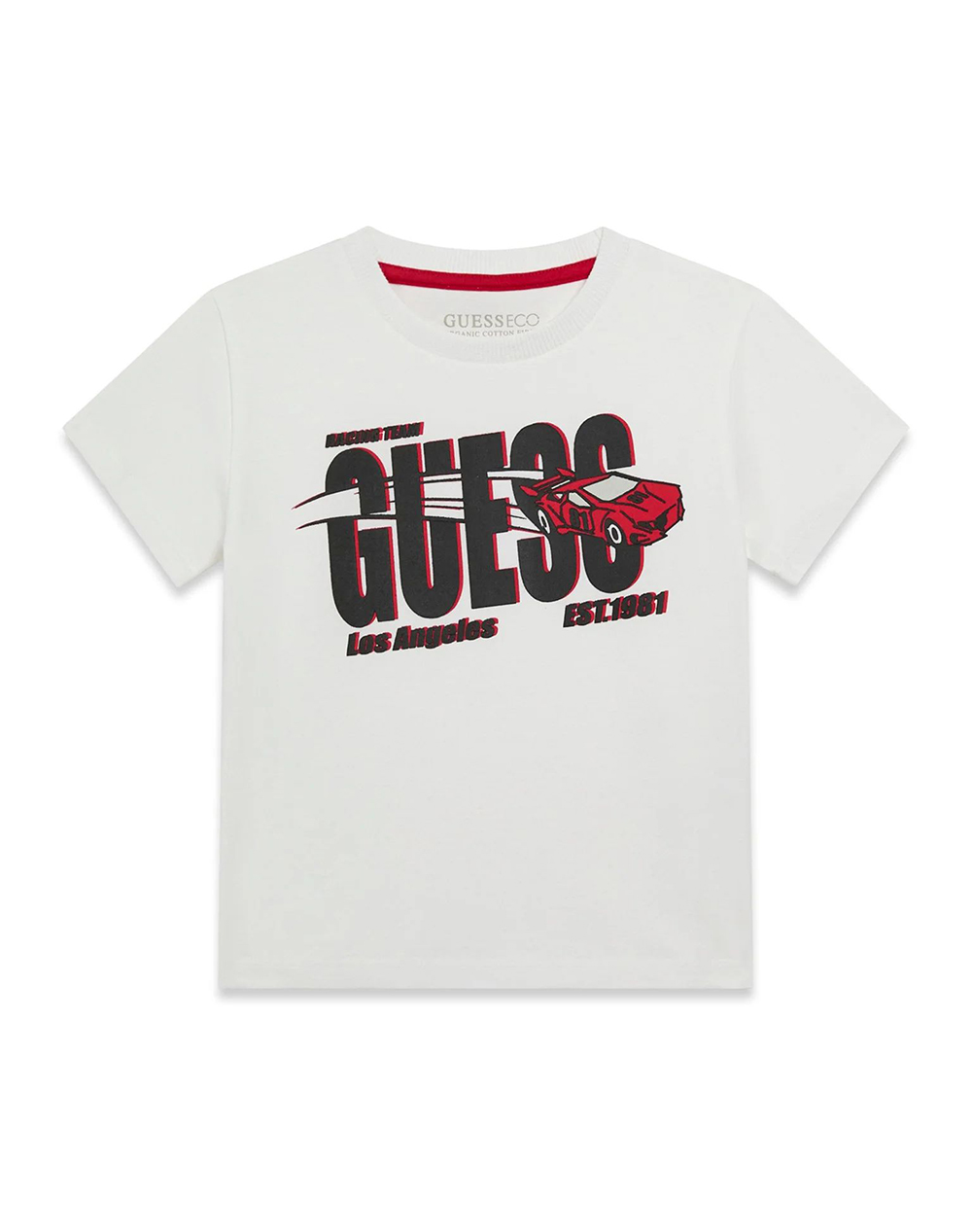 Guess Kids Ss T Shirt Μπλουζα Παιδικο Boy Παιδι Αγορι Ρουχα Μπλουζες White Βαμβακι N6Ri00K8Hm4 G011 Γιά Αγόρι