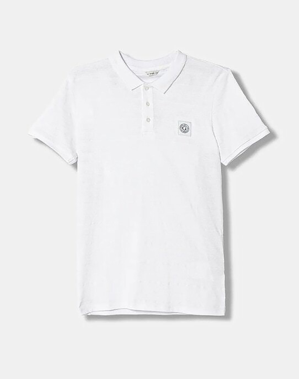 Guess Kids Gmt Dye Ss Polo Μπλουζα Παιδικο Boy Παιδι Αγορι Ρουχα Μπλουζες White Βαμβακι L6Rp07Kcm20 G011 Γιά Αγόρι