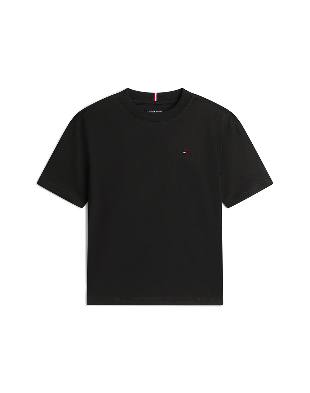 Tommy Hilfiger Essential Archive Fit Tee Ss Παιδι Αγορι Ρουχα Μπλουζες Black Βαμβακι Kb0kb09646 8Y 16Y Bds - Koolfly