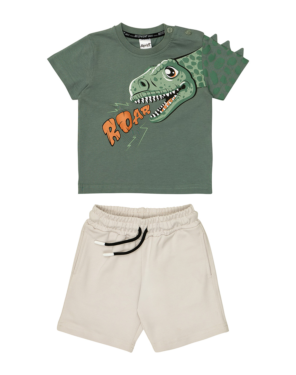 Sprint Set Baby Boy Παιδι Αγορι Ρουχα Σετ Darkgreen Βαμβακιμε Ελασταν 261 1005 539 Γιά Αγόρι