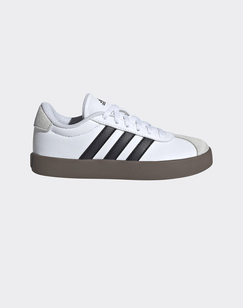 Adidas Vl Court 3.0 K Παιδι Κοριτσι Παπουτσια Sneakers White Δερμα,Συνθετικο Id9062 White - Koolfly