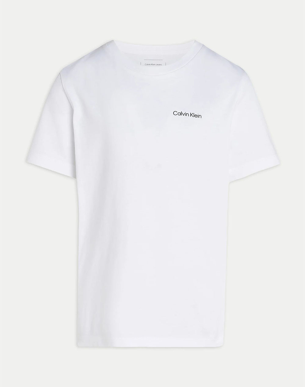 Calvin Klein Jeans Chest Inst.Logo Ss T Shirt Παιδι Αγορι Ρουχα Μπλουζες White Βαμβακι Iu0Iu00683 8Y 16Y Yaf Γιά Αγόρι