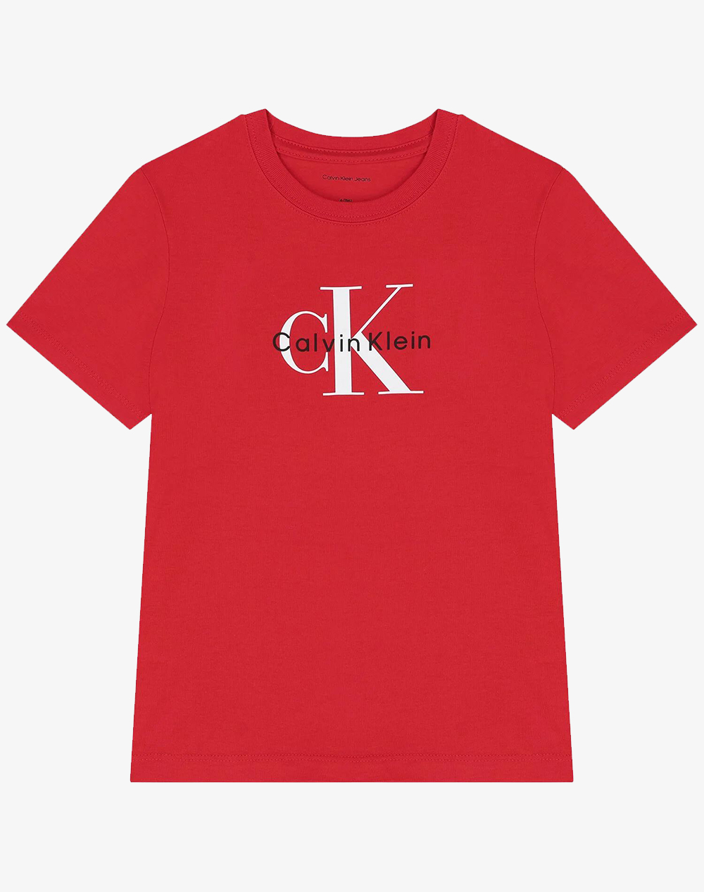 Calvin Klein Jeans Ck Monogram Ss T Shirt Παιδι Αγορι Ρουχα Μπλουζες Red Βαμβακι Iu0iu00715 8Y 16Y X0a - Koolfly