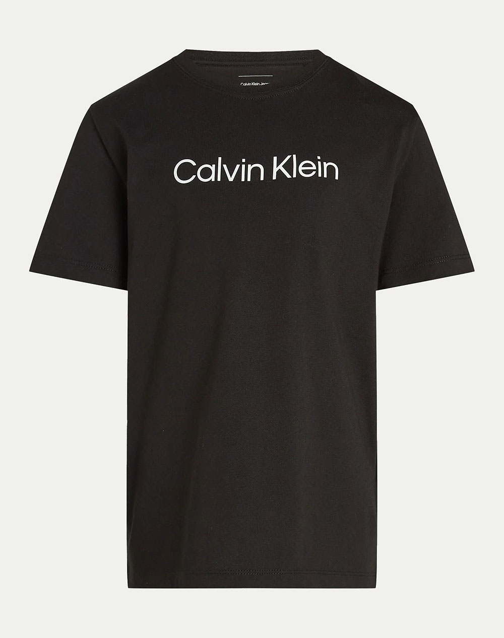 Calvin Klein Jeans Inst. Logo Ss T Shirt Παιδι Αγορι Ρουχα Μπλουζες Black Βαμβακι Iu0iu00682 8Y 16Y Beh - Koolfly