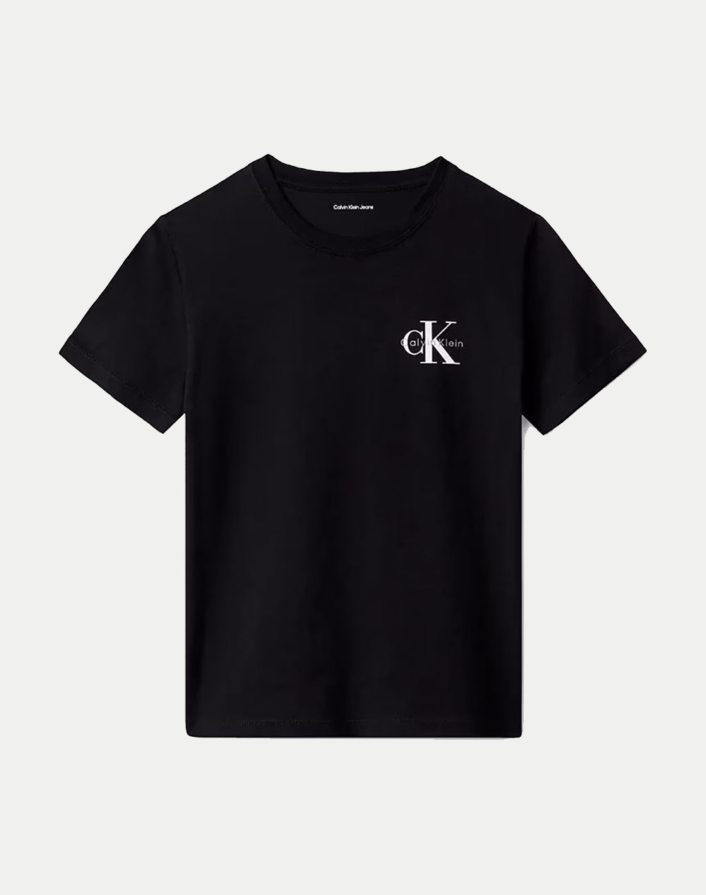 Calvin Klein Jeans Chest Monologo Ss T Shirt Παιδι Αγορι Ρουχα Μπλουζες Black Βαμβακι Iu0Iu00719 8Y 16Y Beh Γιά Αγόρι