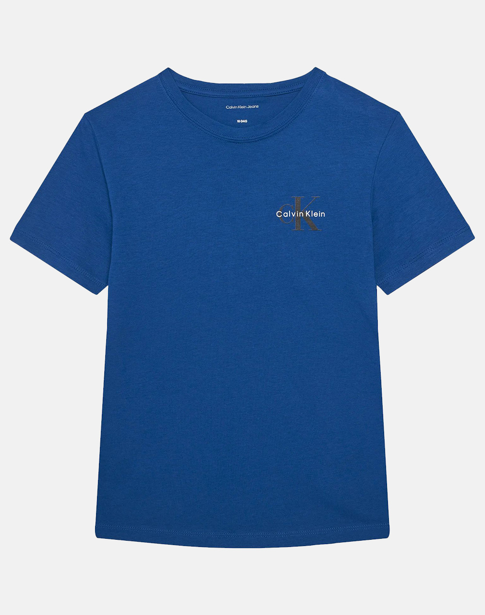 Calvin Klein Jeans Chest Monologo Ss T Shirt Παιδι Αγορι Ρουχα Μπλουζες Blue Βαμβακι Iu0Iu00719 8Y 16Y C61 Γιά Αγόρι