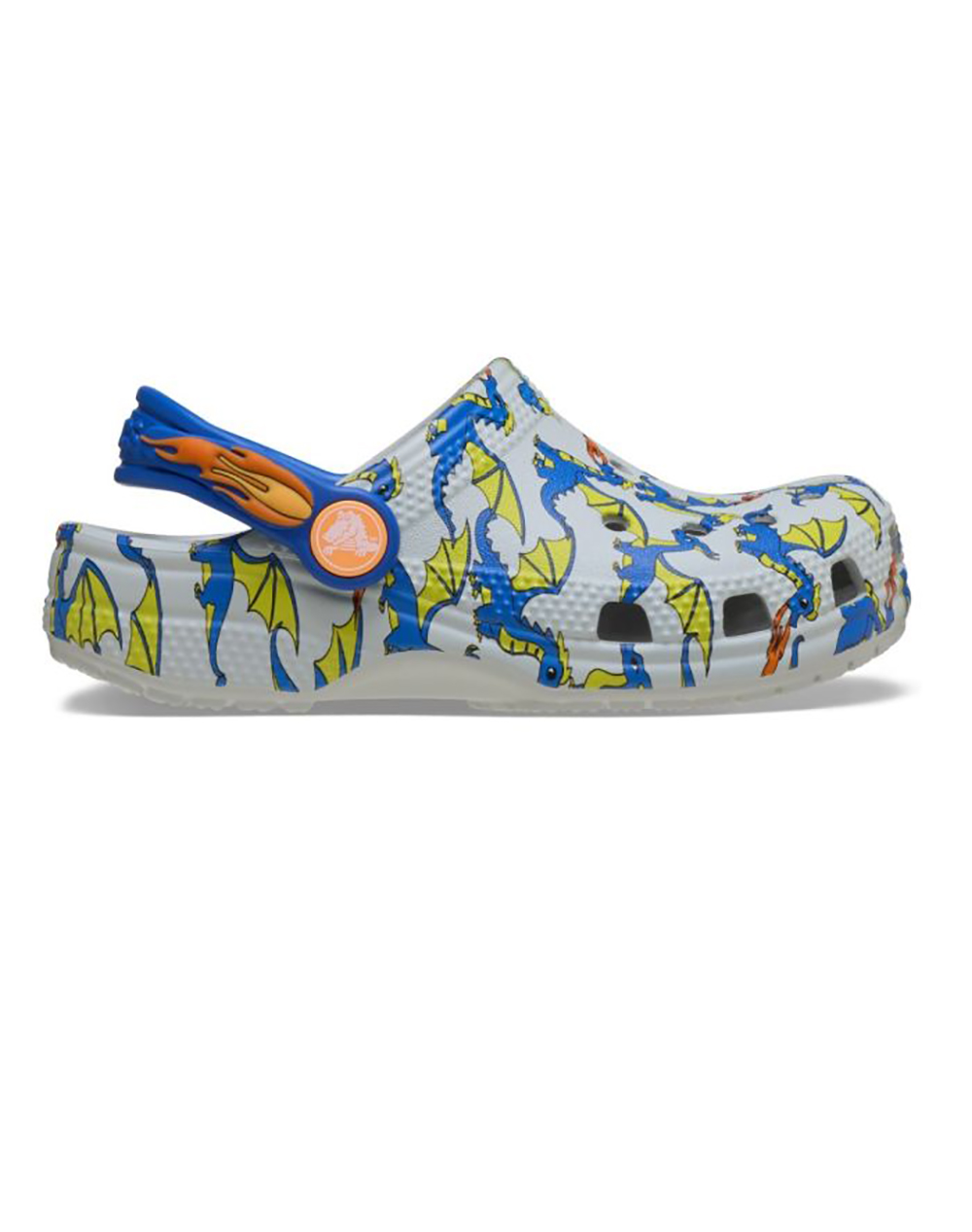 Crocs Classic Dragon Graphic Clog T Παιδι Αγορι Παπουτσια Σαγιοναρες Mixed Συνθετικο 212514 1Ft Γιά Αγόρι