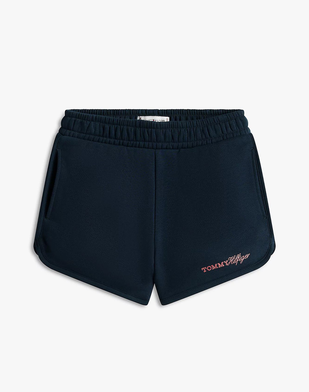 Tommy Hilfiger Glitter Tommy Short Παιδι Κοριτσι Ρουχα Σορτς | Βερμουδες Darkblue Βαμβακι,Συνθετικο Kg0kg09354 8Y 16Y C1g - Koolfly