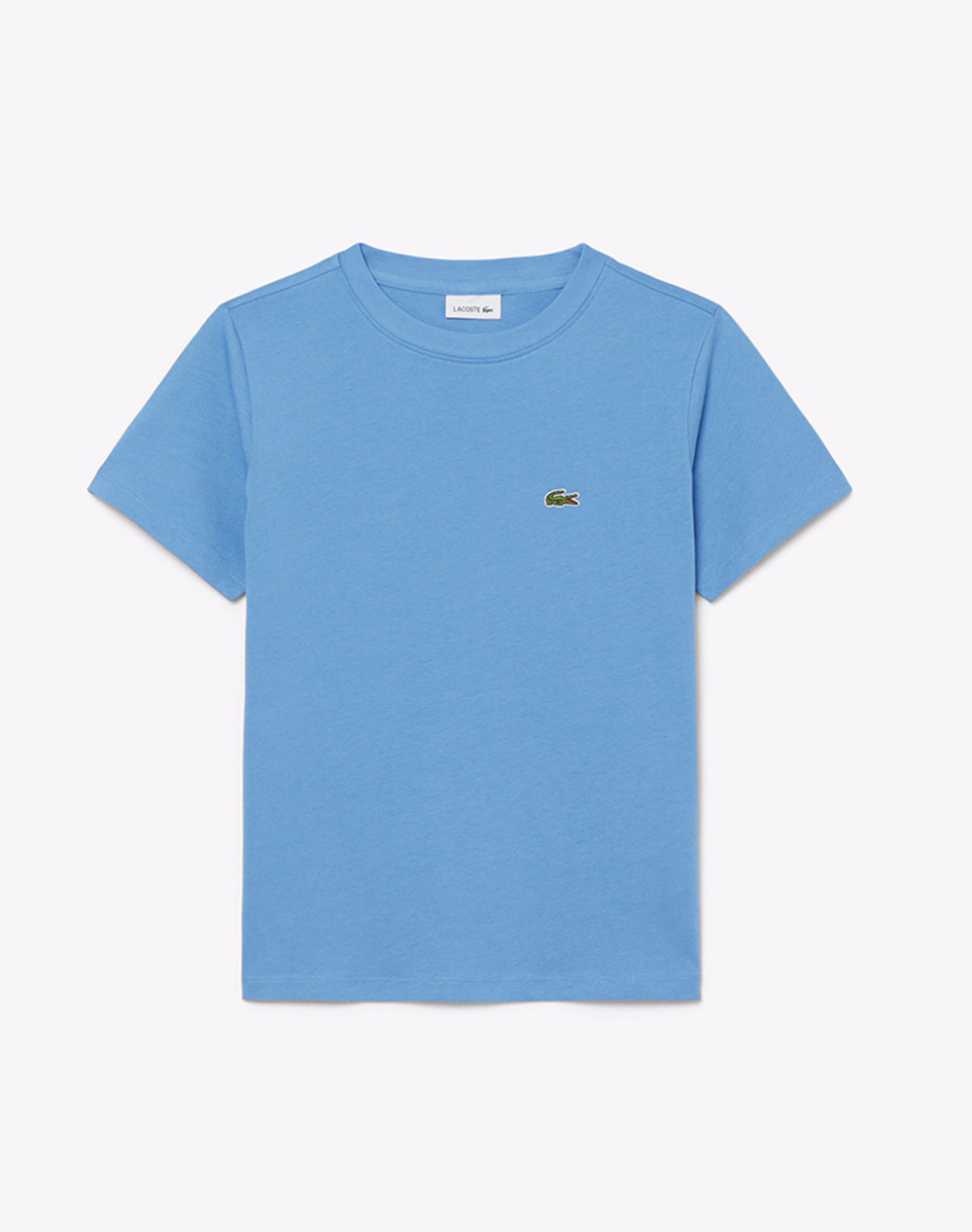 Lacoste Μπλουζα Κμ Παιδι Αγορι Ρουχα Μπλουζες Skyblue Βαμβακι 3Tj0826 776 Γιά Αγόρι