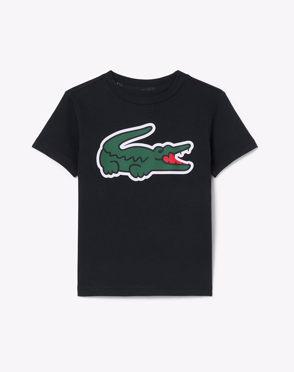 Lacoste Μπλουζα Κμ Παιδι Αγορι Ρουχα Μπλουζες Black Βαμβακισυνθετικο 3Tj0803 031 Γιά Αγόρι