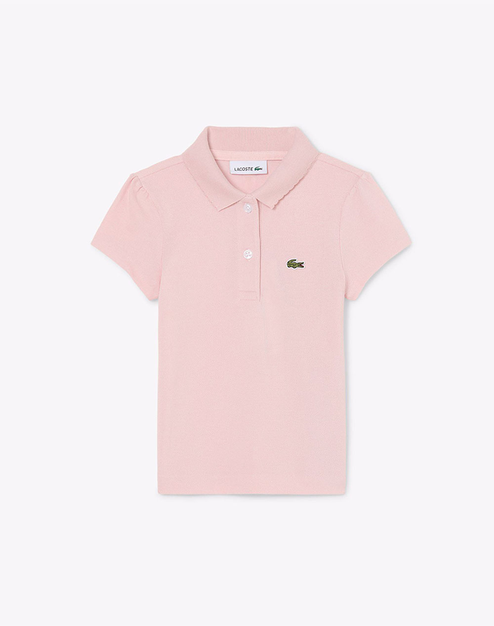 Lacoste Μπλουζα Πολο Κμ Polo Ss Παιδι Κοριτσι Ρουχα Μπλουζες Lightpink Βαμβακι 3Pj0968 Ady Για Κορίτσι