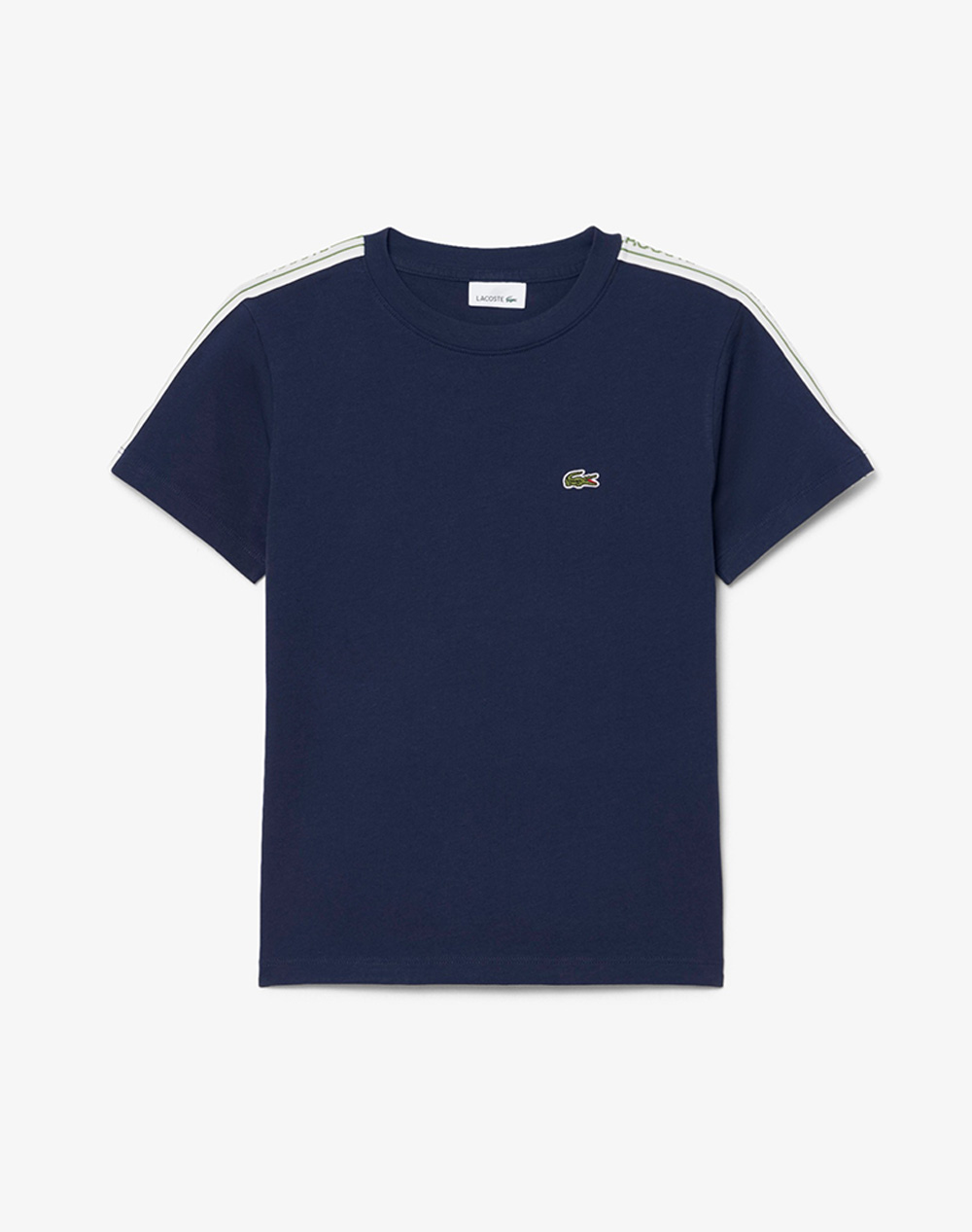 Lacoste Μπλουζα Κμ Tee Shirt Ss Παιδι Αγορι Ρουχα Μπλουζες Darkblue Βαμβακι 3Tj7365 166 Γιά Αγόρι