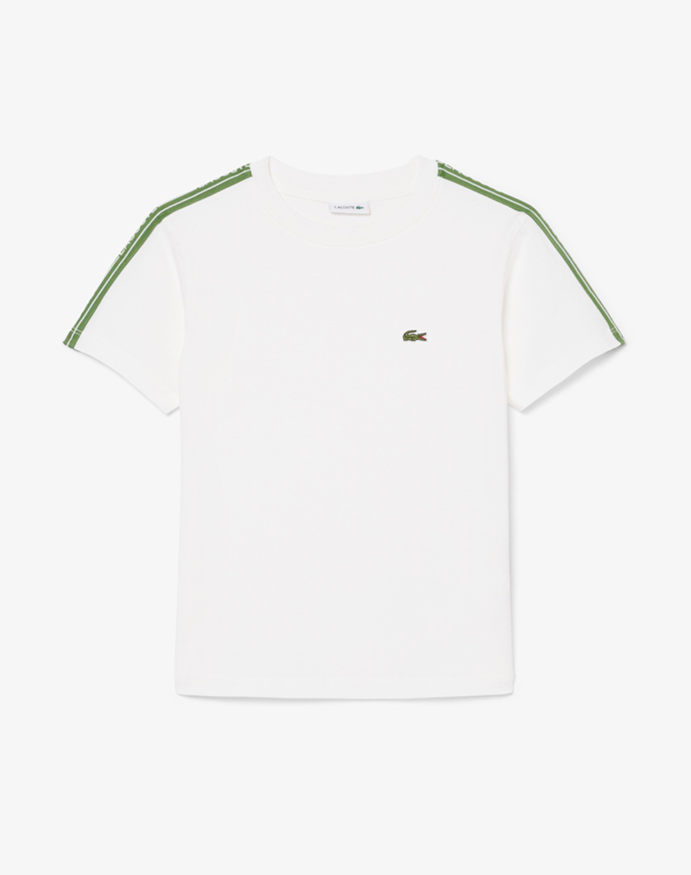 Lacoste Μπλουζα Κμ Tee Shirt Ss Παιδι Αγορι Ρουχα Μπλουζες Offwhite Βαμβακι 3Tj7365 70V Γιά Αγόρι