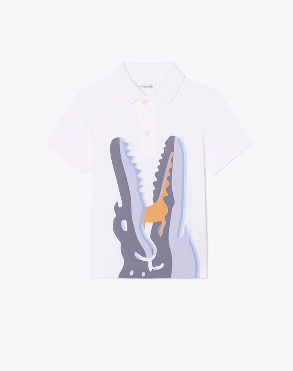 Lacoste Μπλουζα Πολο Κμ Polo Ss Παιδι Αγορι Ρουχα Μπλουζες White Βαμβακι 3Pj7370 001 Γιά Αγόρι
