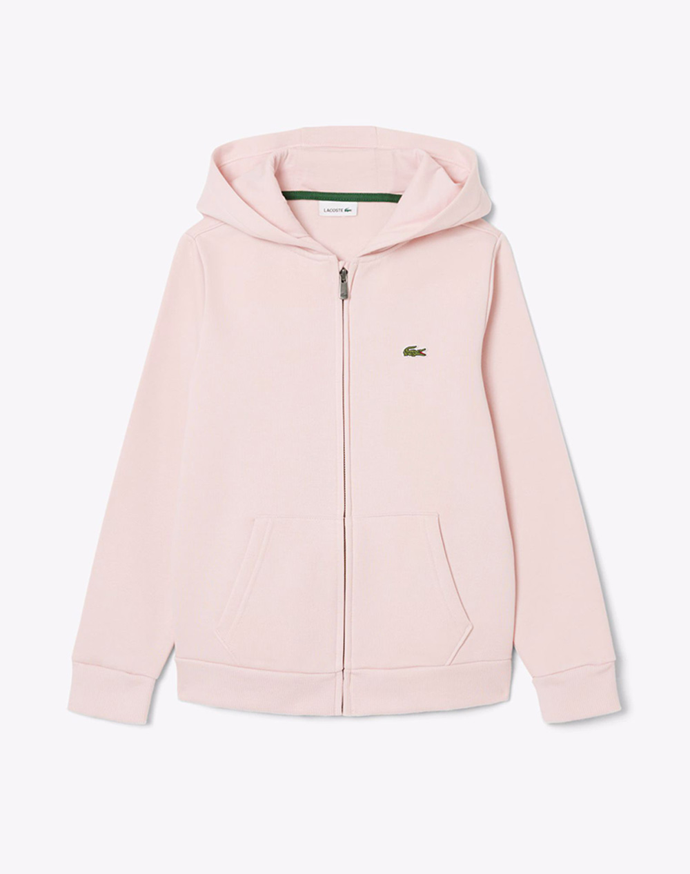 Lacoste Ζακετα Φουτερ Μμ Core Fleece Full Zip Hoodie Παιδι Κοριτσι Ρουχα Ζακετες Lightpink Βαμβακισυνθετικο 3Sj0936 Ady Για Κορίτσι
