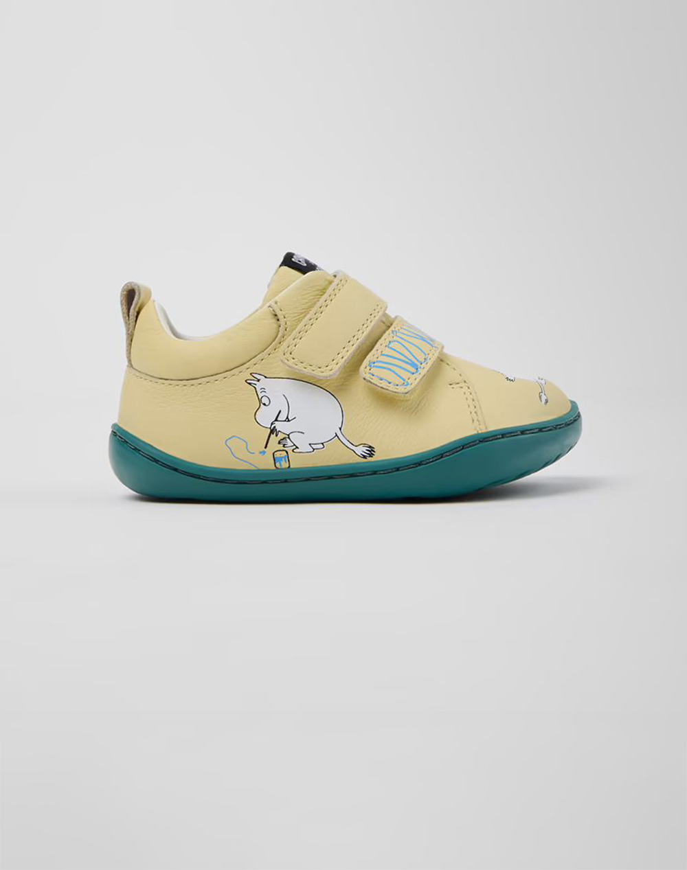 Camper Sella Flora Moomintroll/Path Ry Bergamot Παιδι Κοριτσι Παπουτσια Sneakers Yellow Δερμα K800405 059 059 Για Κορίτσι