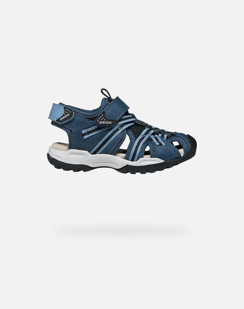 Geox J Borealis B. B Mesh+Wax.Syn Παιδι Αγορι Παπουτσια Flat Jeanblue Συνθετικουφασμα J450Rb014Mec4J9B 28 35 C4J9B Γιά Αγόρι